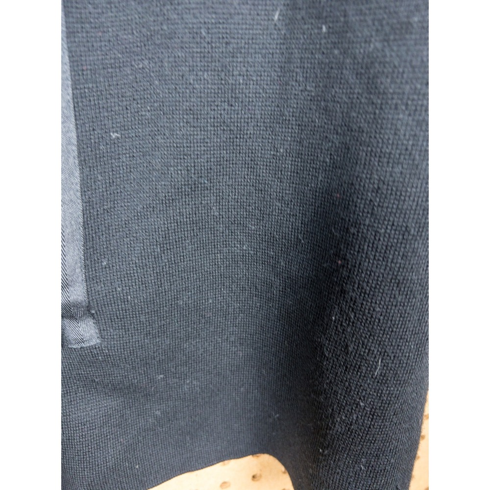 Talbots Pure Merino Wool‎ Black Full Zip Longline Cardigan Sweater Womens XL - Picture 3 of 7